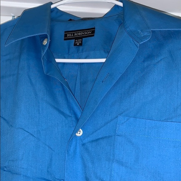 Blue Men’s Button-Down - Picture 3 of 4